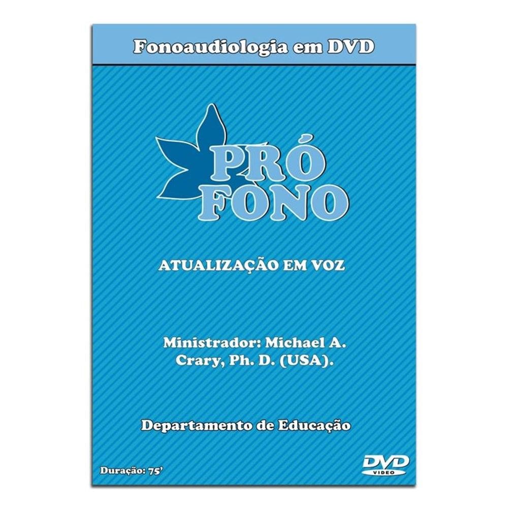 Fonoaudiologia em DVD – Atualização em Voz