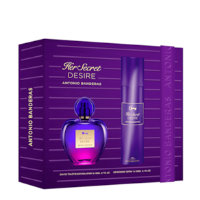 Kit Banderas Her Secret Desire - Eau De Toilette 80ml + Desodorante 150ml