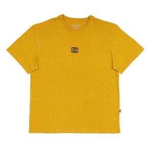Camiseta Billabong BracketWave Color Plus Size SM25 Mostarda