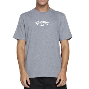 Camiseta Billabong Mid Arch SM25 Cinza Medio Mescla