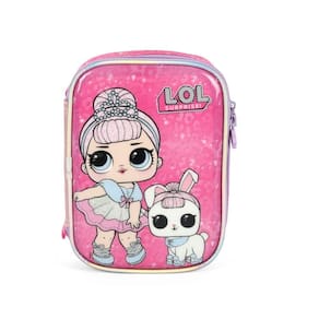 Estojo Box 100 Pens Luxcel Lol Surprise Pet Pink