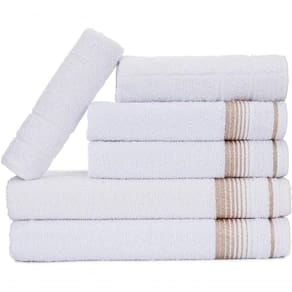 Jogo De Toalhas Luxury Soft Beka Banho + Rosto + Piso Luxo Branco