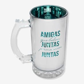 Caneca De Chopp Eletrostática Amigas Juntas Zonacriativa