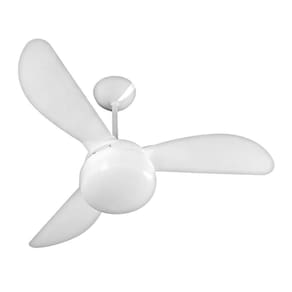 Ventilador De Teto Ventisol Fenix Iner 3 Pas Com Controle Remoto Branco Bivolt