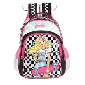 Mochila de Costas Luxcel Barbie Skatista Preto
