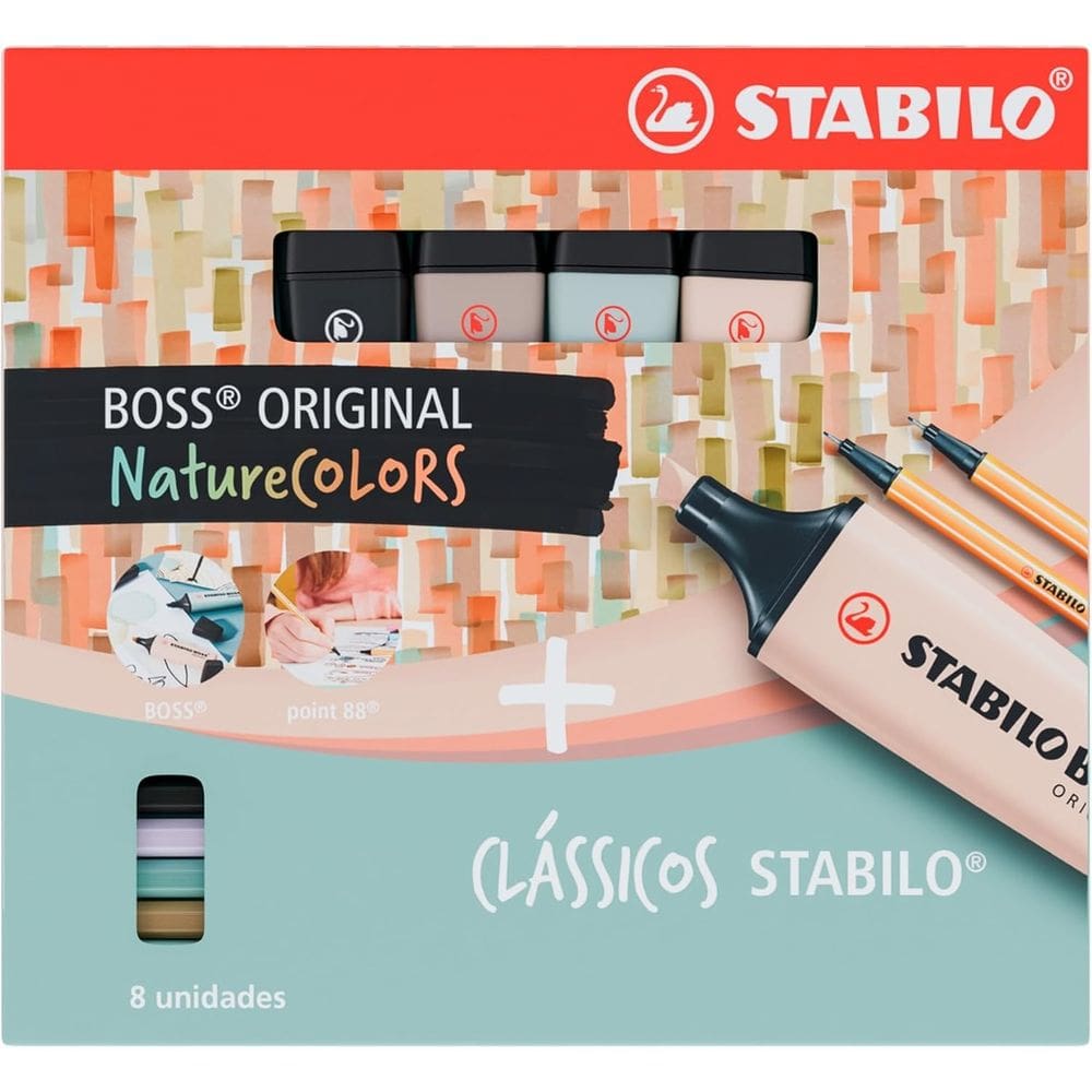 Kit Stabilo Nature Colors Point 88 E Boss