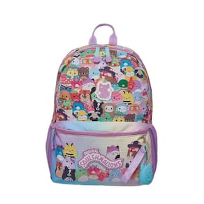 Mochila de Costas Pacific Squishmallows Squish Goal Rosa