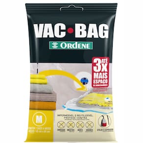 Armazenamento A Vácuo Saquinho Medio 65x45cm Vac Bag Ordene