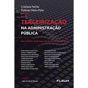Terceirização Na Administração Pública - 01Ed/22