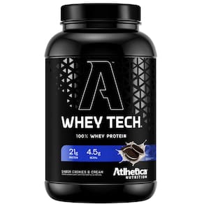 Whey Tech 900g Cookies - Atlhetica Nutrition