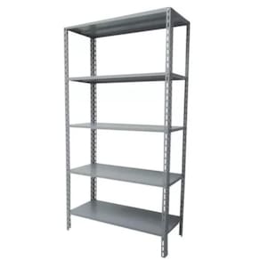 Estante Aço 5 Prateleiras 200X92x60 Cinza Reforçado Amapa