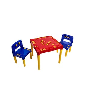 Mesa Infantil Educativa Desmontável Com 2 Cadeiras - Tritec