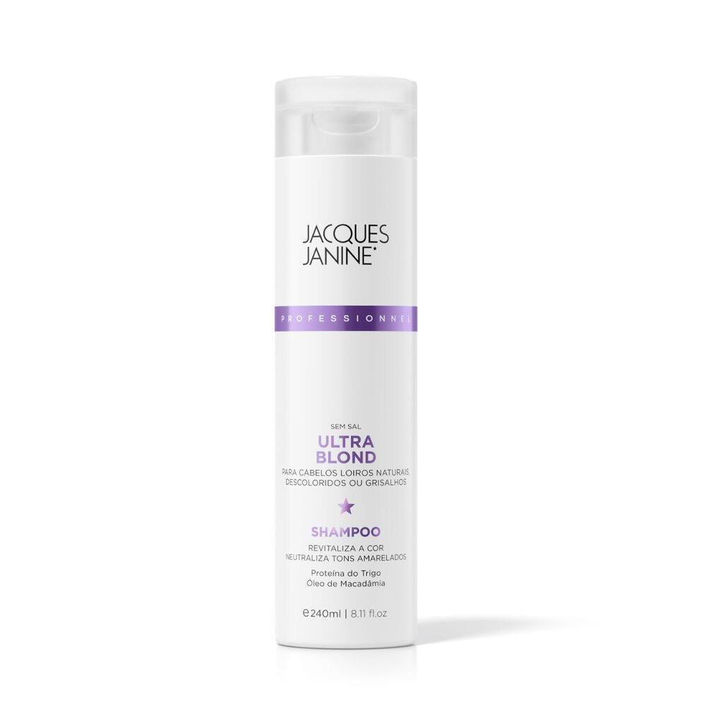 Shampoo Matizador Ultra Blond 240ml Loiros Jacques Janine