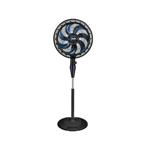 Ventilador de Coluna Arno 40cm X-Treme 7 VE7C Preto e Azul Escuro 127v