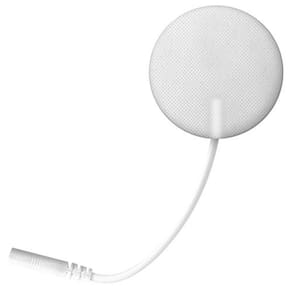 Eletrodos Extraorais Pró-Fono (EEPFs) - Uso Geral Redondo (3,0cm de diâmetro) (duas unidades) - Autoadesivos e com Cabo Acoplado