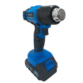 Soprador Termico Portatil 21v + 3 Bocais de Metal Potente