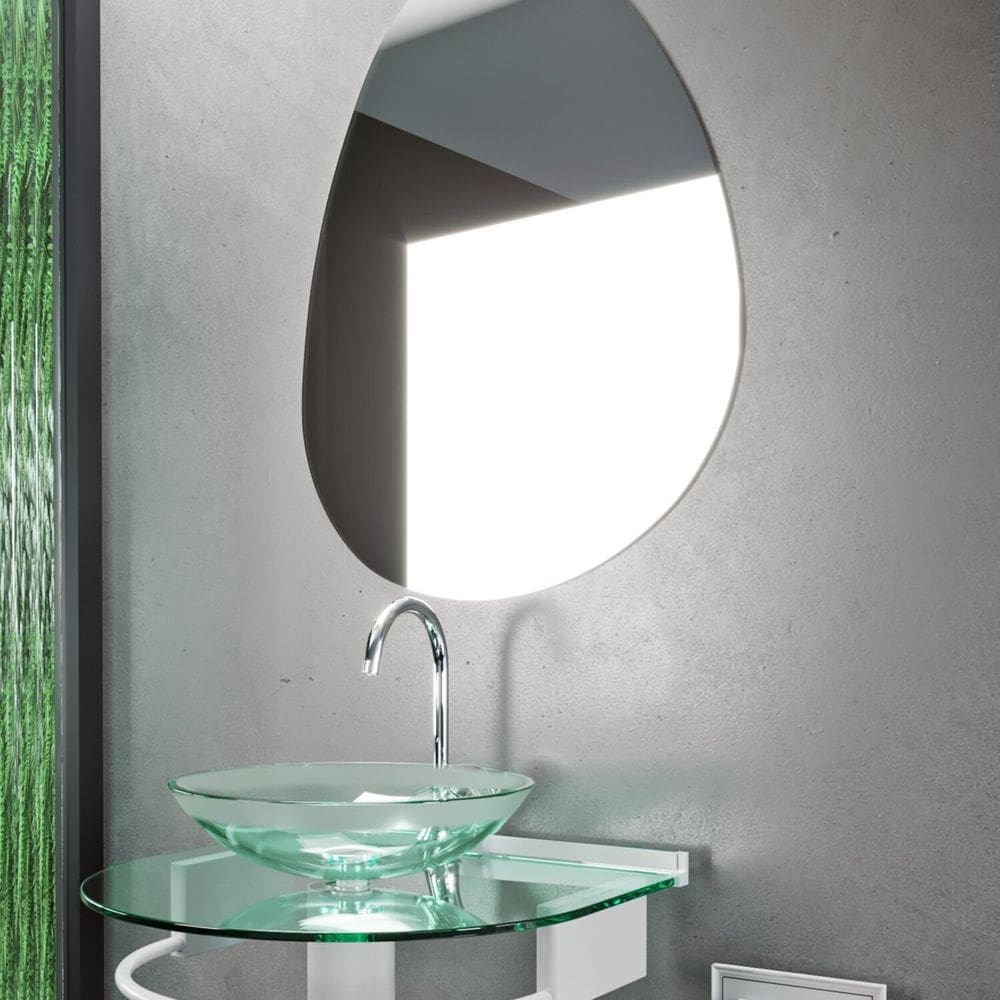 Lavabo Cris Jade Silver 500cm X 45,5cm X 20,7cm Silver