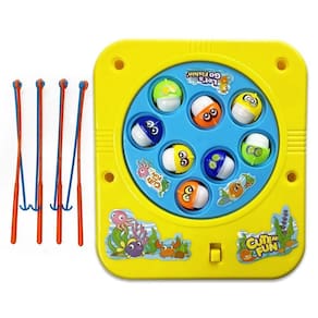 Brinquedo Pesca Peixe a Pilha 13 Peças 2441380 - Quanhe