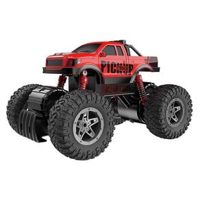 Caminhão Monter Truck Fricção Com Luz E Som Vermelho - Shiny Toys