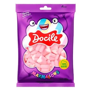 MAXMALLOWS CORACAO MORANGO 250g