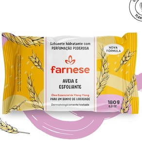Sabonete-Farnese Aveia E Esfoliante 180 Gramas