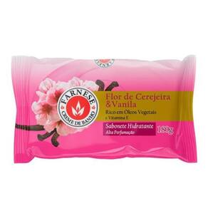 SABONETE-FLOR DE CEREJEIRA E VANILA 180Gr FARNESE