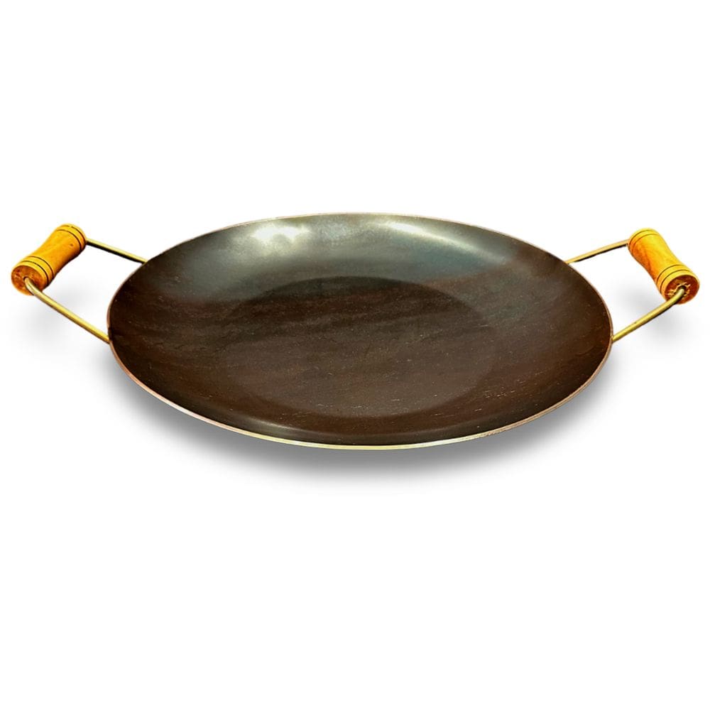 Disco de Arado Tacho Chapa Arredondada Aço com Cabo - 28cm