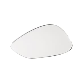 Bandeja de Acrílico Hara Transparente Orgânica 40x34 cm