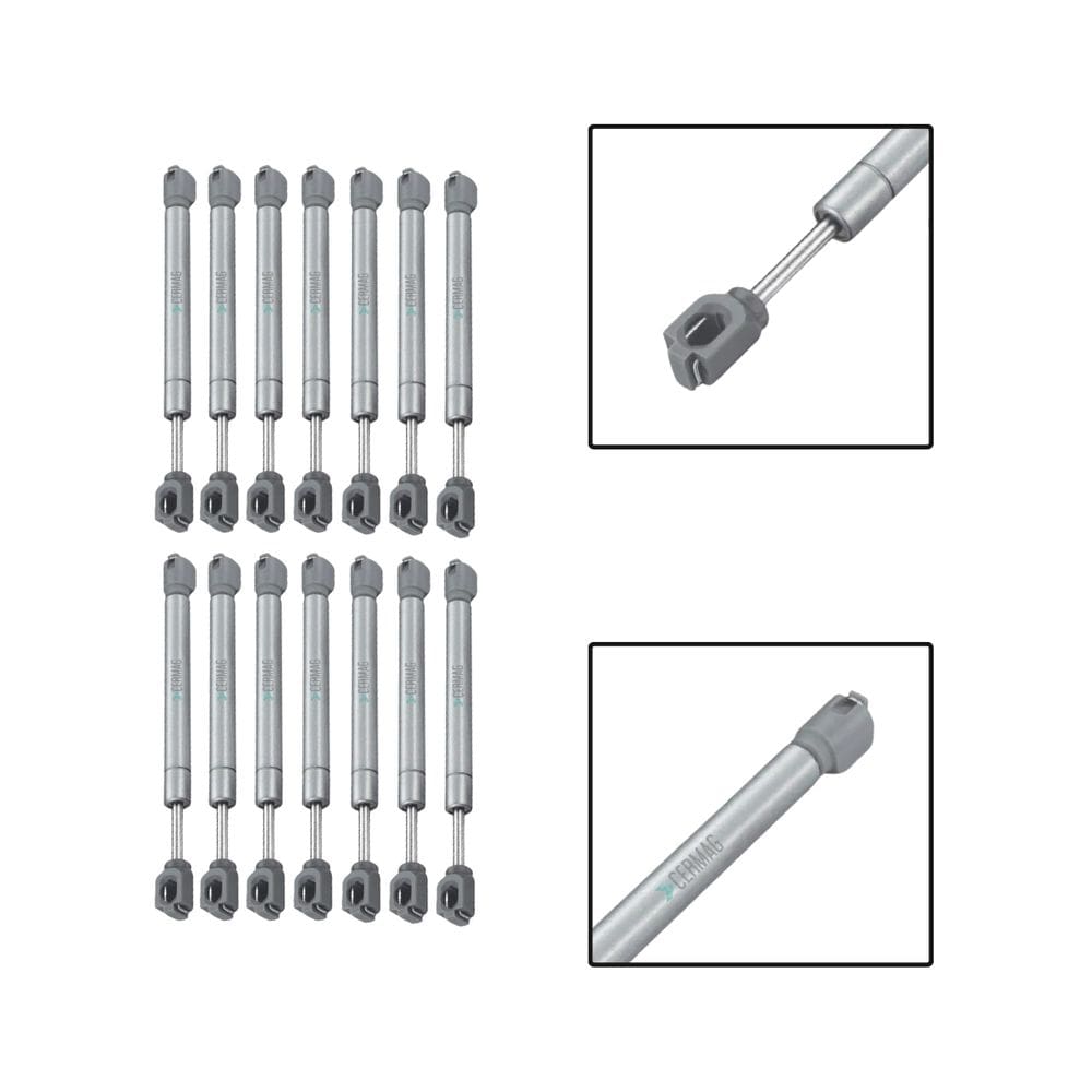 14 Amortecedor Inverso Porta Armário Pistão Gás 120N Até 12Kg