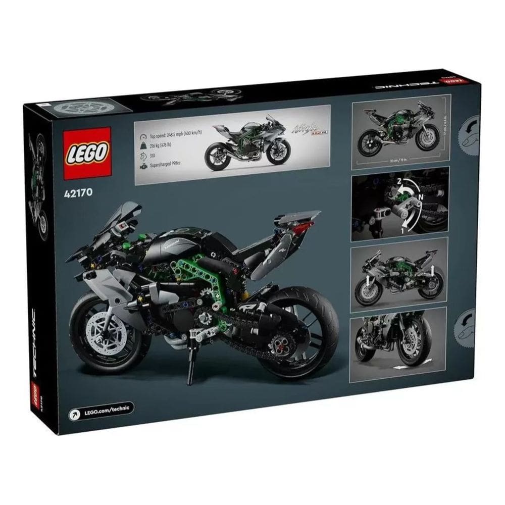 Lego Technic Moto H2R Kawasaki Ninja | Casas Bahia