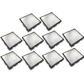 Ralo Oculto Invisivel 15X15 Inox Kit 10 Uni Anti Odor Banheiro Box Cozinha Lavanderia