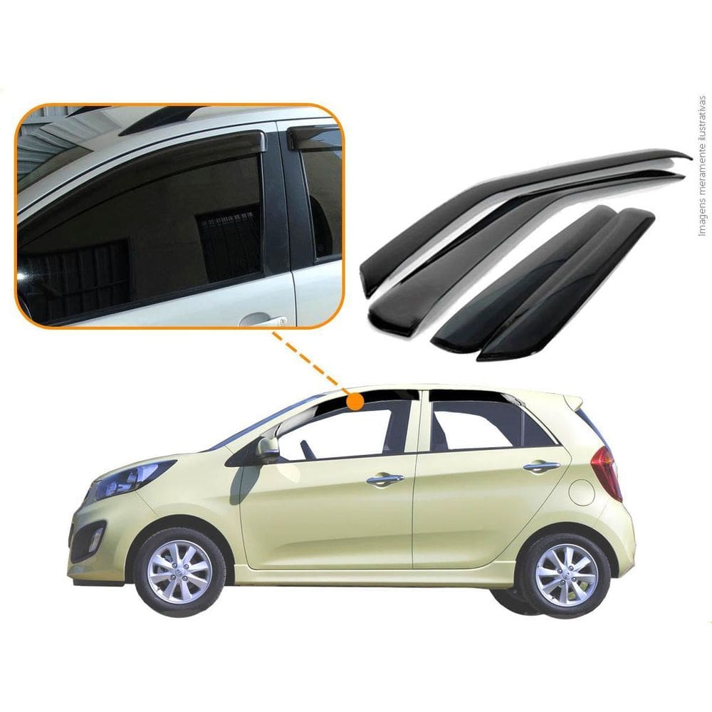 Calha De Chuva Kia Picanto