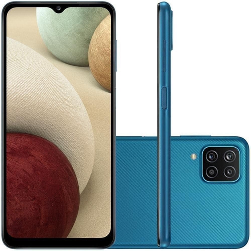 Usado: Samsung A12 64 GB Azul - Regular
