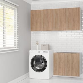 Lavanderia Modulada 3 Peças sem Tampo sem Rodapé Ipanema Cabecasa Madeiramadeira Acácia