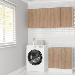 Lavanderia Modulada 3 Peças sem Tampo com Rodapé Ipanema Cabecasa Madeiramadeira Acácia