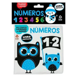 Meu Primeiro Livrinho Contraste De Banho - Números