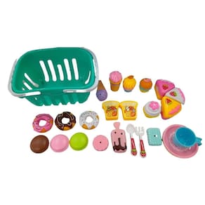Conjunto Cestinha de Sobremesa com 25 Peças 2441068 - Quanhe