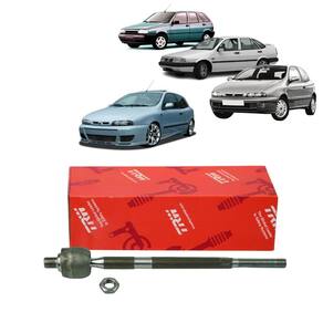 BARRA/ARTICULAÇÃO AXIAL P/ SETOR HD LD/LE  265mm M12X1,5 FIAT TIPO 93-1997/TEMPRA-TEMPRA SW 87-1997/BRAVA-BRAVO 95-2001