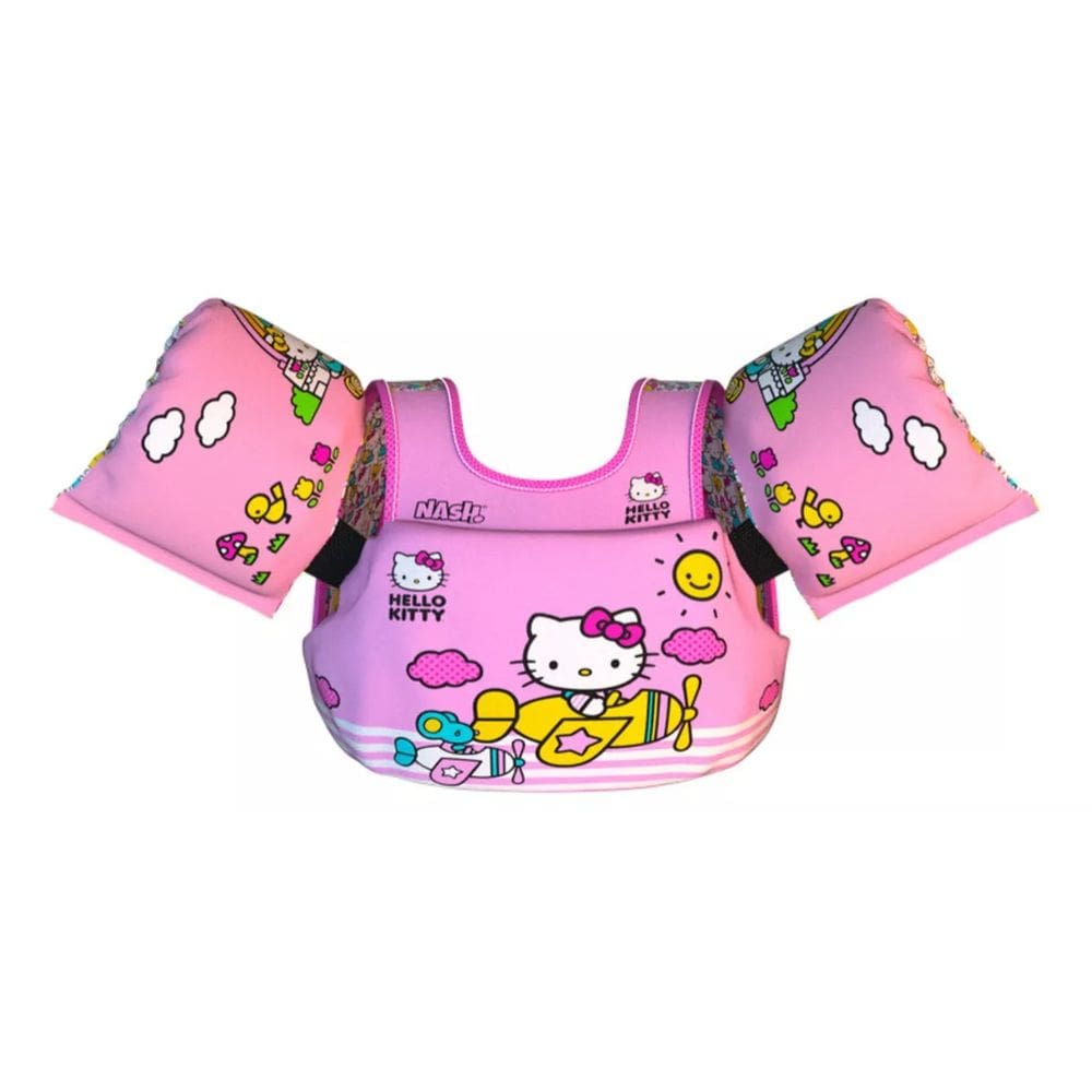 Boia Infantil com Colete Salva Vidas Hello Kitty - Nash