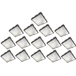 Ralo Oculto Invisivel 15X15 Inox Anti Odor Kit 15 Uni Box Banheiro Lavanderia Cozinha