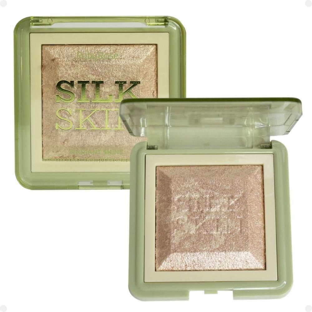 Iluminador Ruby Rose Silk Skin Radiant Shine Sparkling Rose Hb-F1600-4