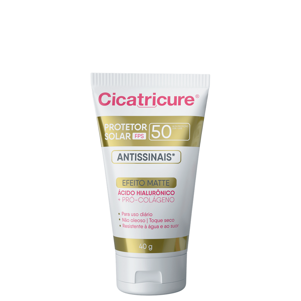 Cicatricure Antissinais - Protetor Solar FPS 50 40g