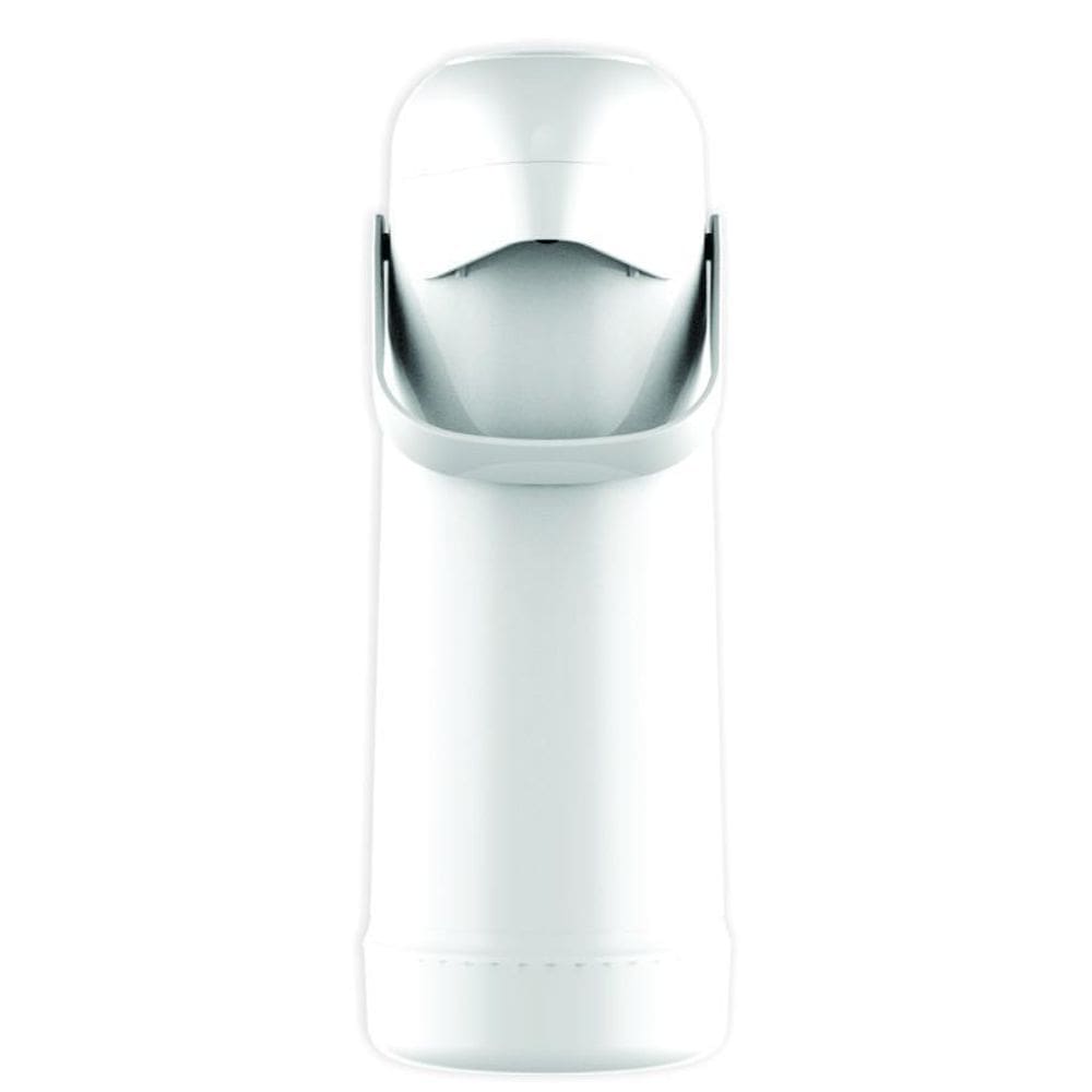 Garrafa Térmica Pressão Magic Pump 1L Branca Termolar8700Bra