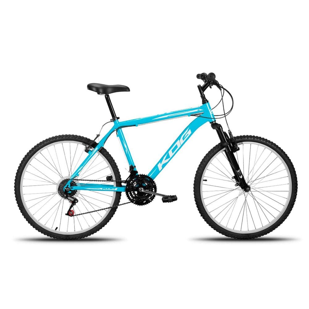 Bicicleta Aro 26 KOG Alumínio Unissex 18V Com Suspensão