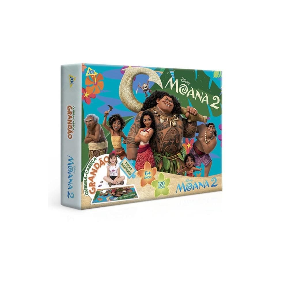 Quebra-cabeça – 120 peças Grandão – Moana 2