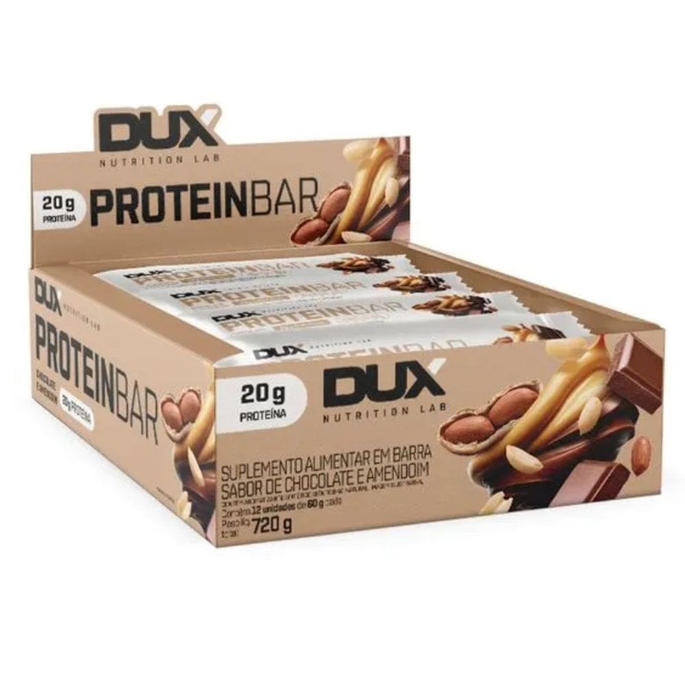 Protein Bar (Caixa c/ 12un de 60g) - Dux Nutrition