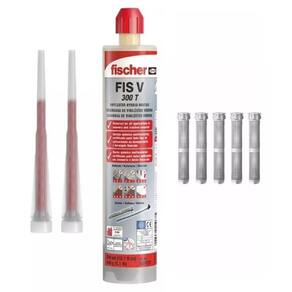 Chumbador Químico VL com 05 Camisas Bucha Injeção 12mm