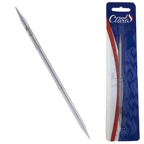 Palito De Unha Santa Clara Aço Inox 12 Cm Ref 139
