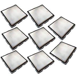 Ralo Oculto Invisivel 15X15 Aço Inox Kit 7 Uni Anti Odor Cozinha Lavanderia Box Lavabo Casa