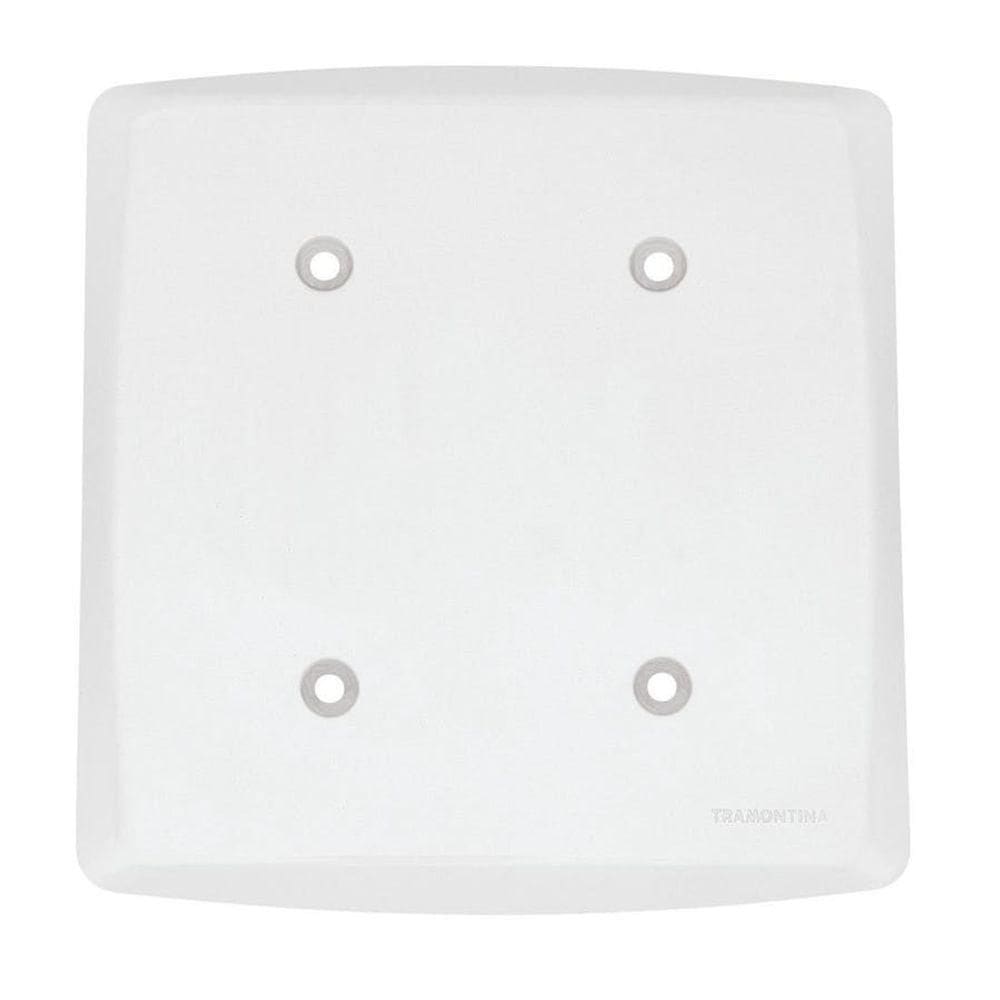Placa Cega Lux² 4 X 4 Branca - Tramontina